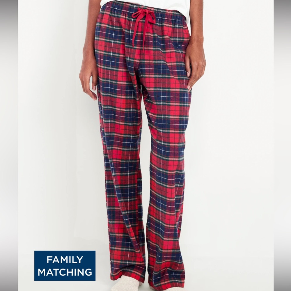 Old‎ Navy Mid-Rise Flannel Pajama Pants